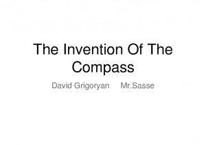 David Grigoryan – Invention Presentation
