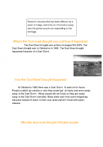 Lianna Demirjian – Water Report