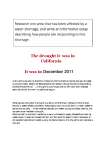 Paola Jurado – Water Report