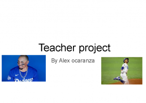 teacher